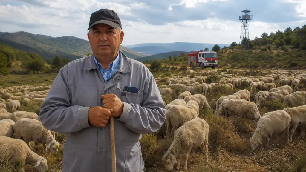 Nem aviões nem helicópteros: pastor espanhol com 2 mil ovelhas afirma que rebanhos limpam os montes melhor do que 100 pessoas e podem reduzir o risco de grandes incêndios