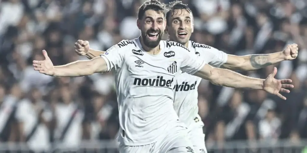Santos desencanta no 2º tempo e atropela o Vasco pelo Brasileirão