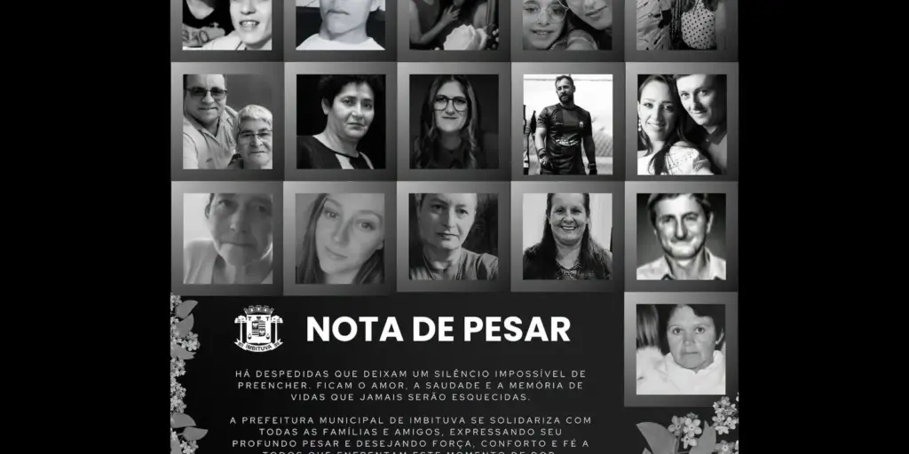 Vítimas do acidente na BR-737 são veladas em Imbituva 