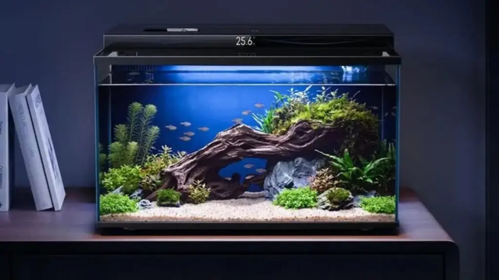Xiaomi lança aquário inteligente que continua circulando água durante apagões e pode alimentar peixes por meses