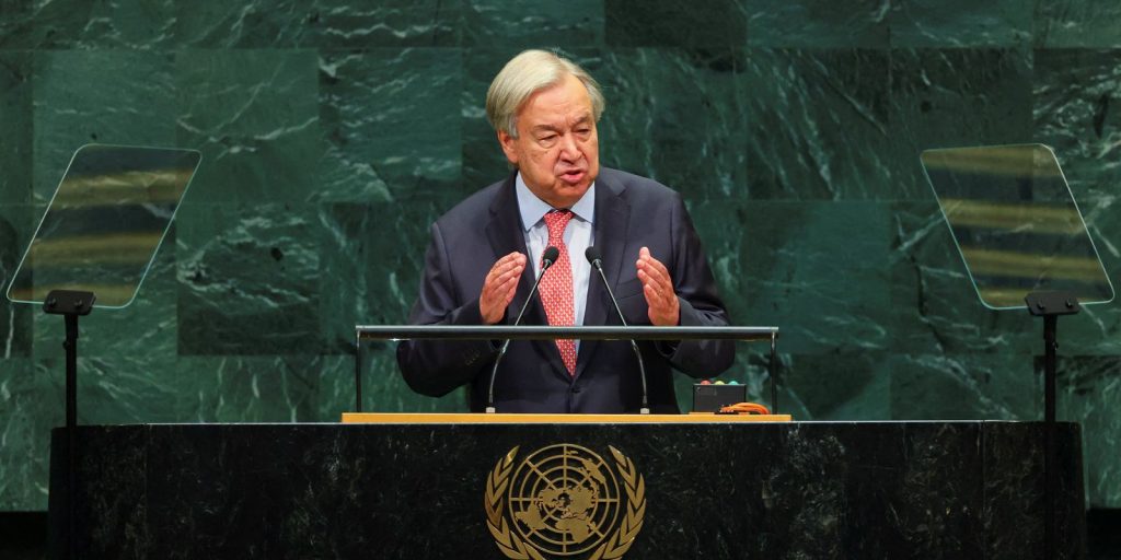 Secretário-geral da ONU alerta para avanço de guerras e riscos da IA Secretário-geral da ONU alerta para avanço de guerras e riscos da IA