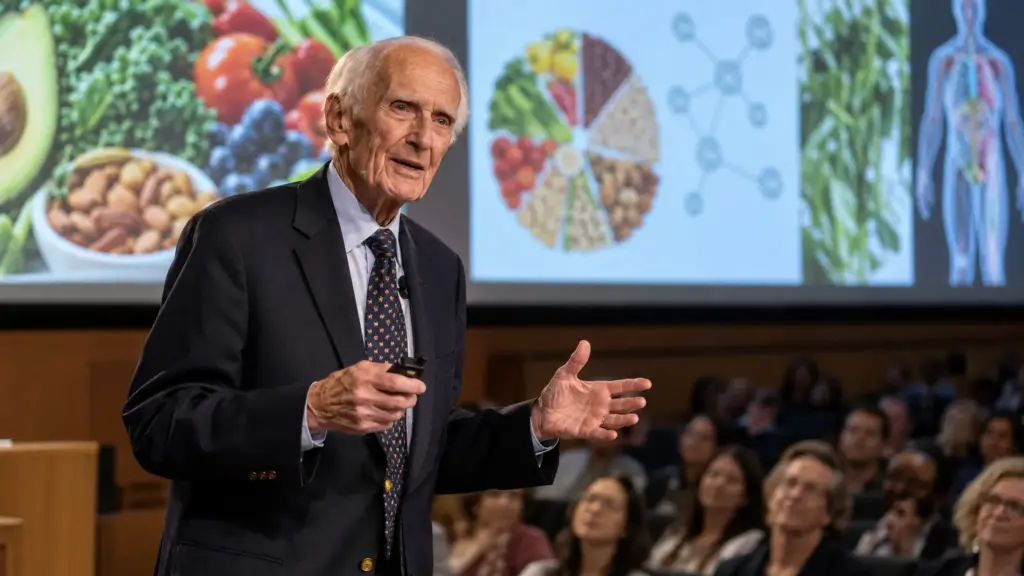Aos 100 anos, professor de nutrição ainda dirige, faz palestras internacionais e afirma nunca ter tomado um medicamento prescrito durante a vida Aos 100 anos, professor de nutrição ainda dirige, faz palestras internacionais e afirma nunca ter tomado um medicamento prescrito durante a vida