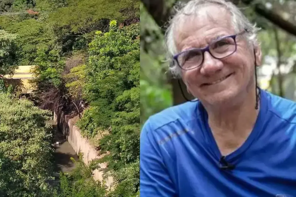 Aposentado de 73 anos encara um antigo depósito de lixo e entulho em São Paulo, planta árvore por árvore por anos a fio e transforma 320 mil metros quadrados na floresta urbana de 41 mil árvores do Parque Linear Tiquatira