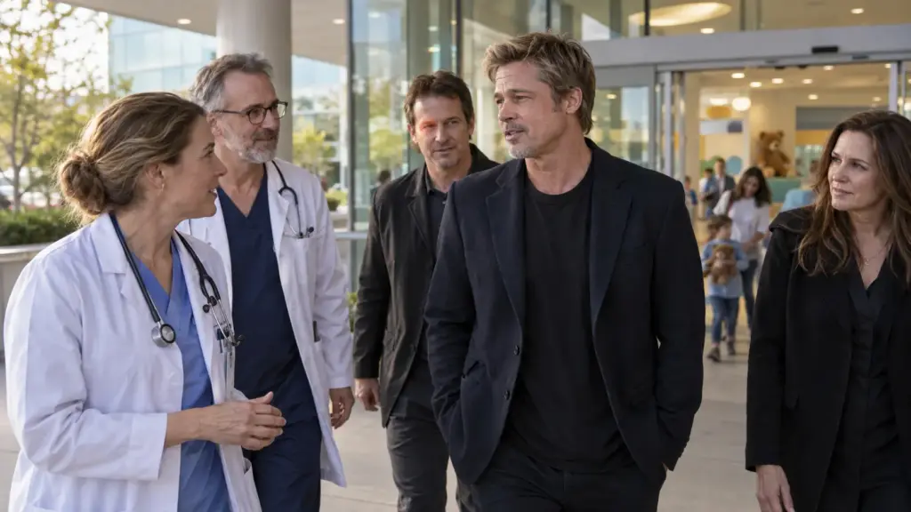 Brad Pitt e irmãos doam US$ 1 milhão à cidade onde cresceram, viabilizam centro de câncer infantil e ajudam hospital a contratar único oncologista pediátrico da região