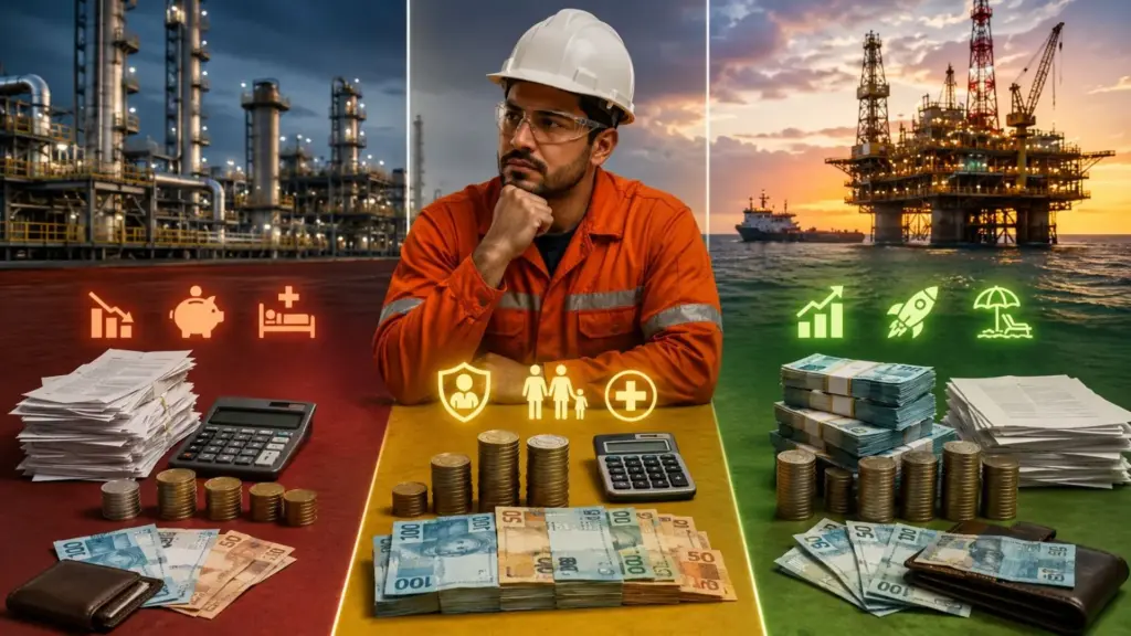 CLT, PJ ou MEI: o que muda no bolso de quem trabalha na indústria e no offshore