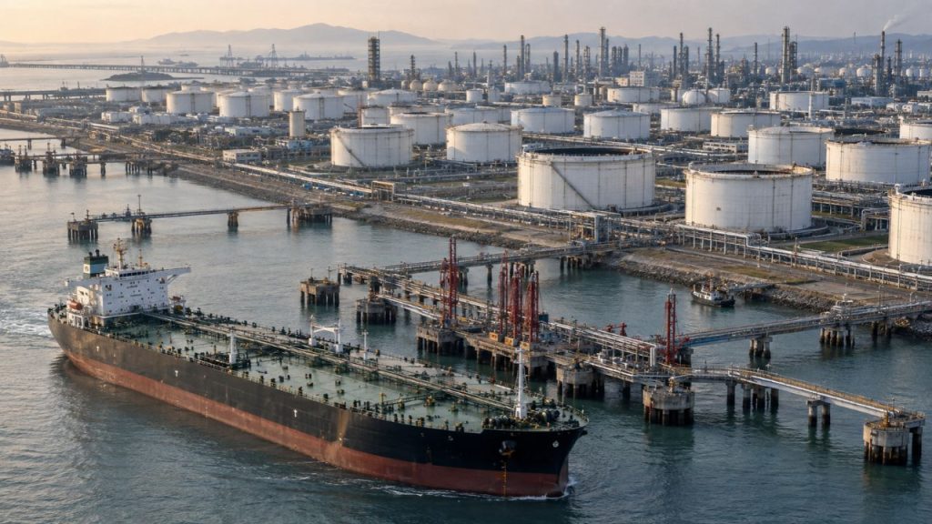 China passa anos acumulando petróleo, amplia reservas até concentrar cerca de um terço dos estoques conhecidos no mundo e usa esse colchão para reduzir compras em 23% durante a guerra com o Irã, derrubando em cerca de US$ 10 o preço estimado do barril e surpreendendo o mercado global