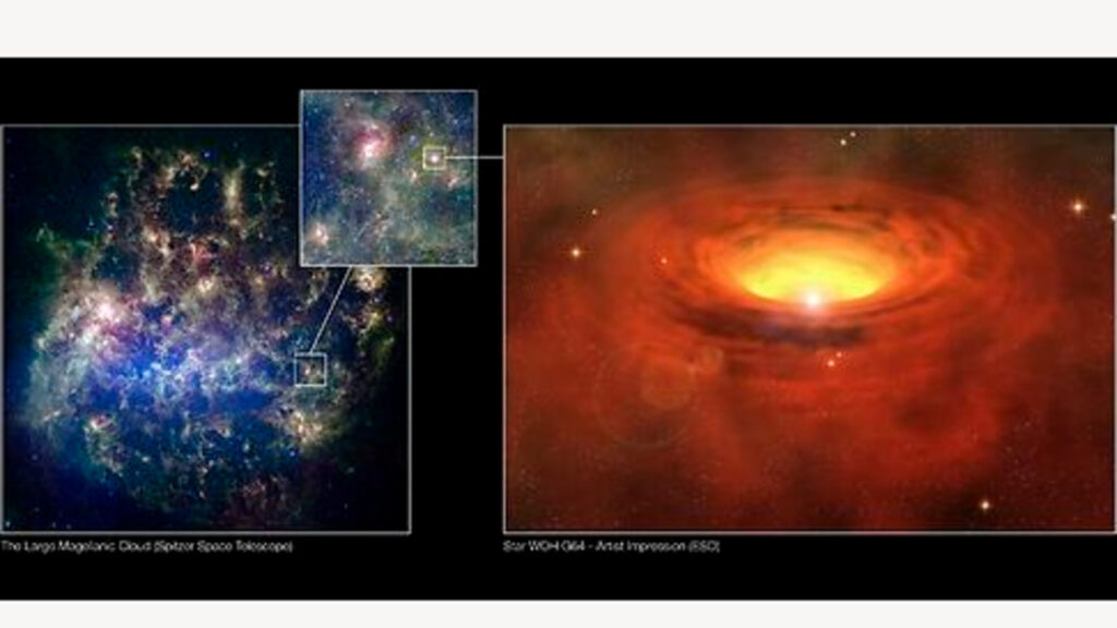 Existe uma estrela 1.540 vezes maior que o Sol, mas o mais impressionante é que ela está mudando diante dos telescópios e ninguém sabe ao certo o que está acontecendo