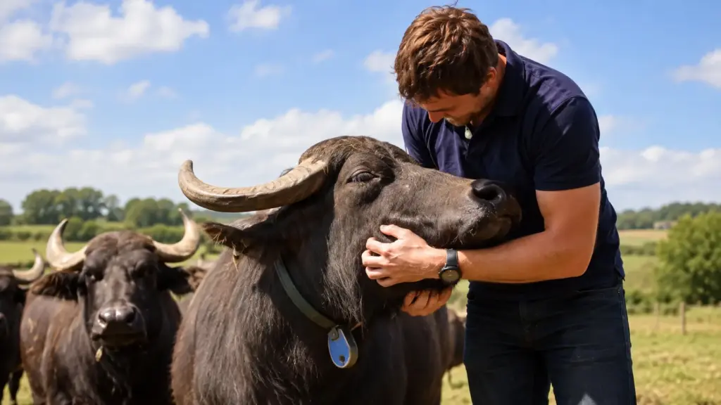 Campeão mundial de Fórmula 1 troca as pistas por fazenda de 1.012 hectares, planta 130 mil árvores, cria 2.500 búfalos e transforma hobby em negócio rural Campeão mundial de Fórmula 1 troca as pistas por fazenda de 1.012 hectares, planta 130 mil árvores, cria 2.500 búfalos e transforma hobby em negócio rural