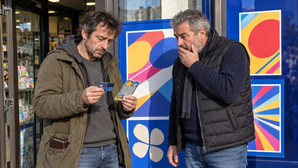 Dois homens roubam cartão de uma mochila dentro de carro em Toulouse, gastam € 52,50 em cigarros e raspadinhas, descobrem prêmio de € 500 mil, fogem sem receber a fortuna e deixam o verdadeiro dono diante de uma decisão inacreditável: retirar a queixa, dividir o dinheiro com os próprios ladrões e recuperar a carteira ou permitir que o bilhete vencedor perca a validade sem que ninguém fique rico Dois homens roubam cartão de uma mochila dentro de carro em Toulouse, gastam € 52,50 em cigarros e raspadinhas, descobrem prêmio de € 500 mil, fogem sem receber a fortuna e deixam o verdadeiro dono diante de uma decisão inacreditável: retirar a queixa, dividir o dinheiro com os próprios ladrões e recuperar a carteira ou permitir que o bilhete vencedor perca a validade sem que ninguém fique rico