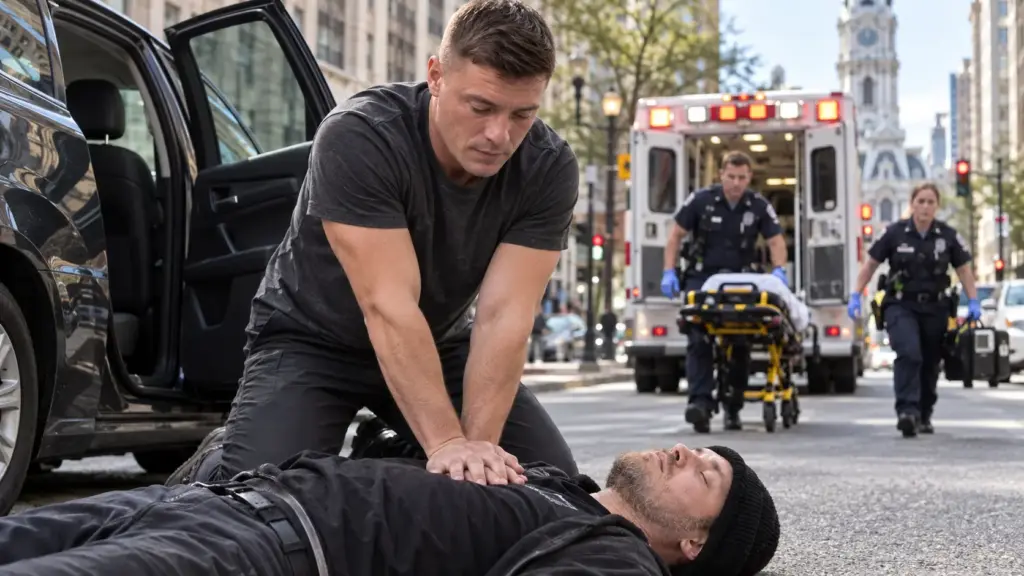 Motorista de Uber de 38 anos atende a corrida de um passageiro de 41 que só queria chegar ao novo emprego, percebe que ele suava e não conseguia respirar, interrompe a viagem, faz reanimação por até 8 minutos e ajuda a salvá-lo de hemorragia cerebral