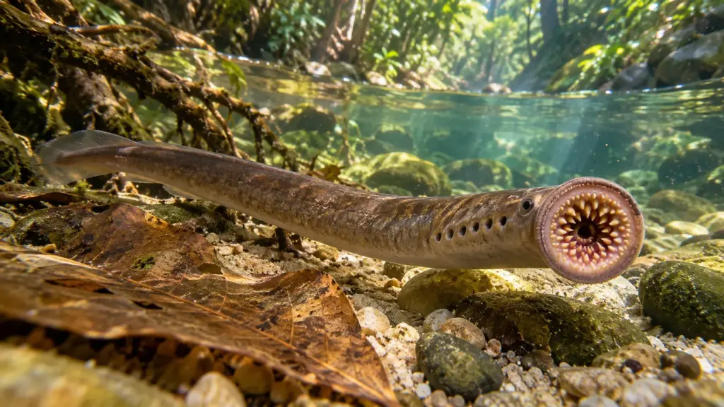 Peixe de 15 cm com boca cheia de dentes de “vampiro” aparece 1.400 km longe de onde cientistas esperavam, vive nos trópicos e ganha apelido improvável: “Drácula vegano”