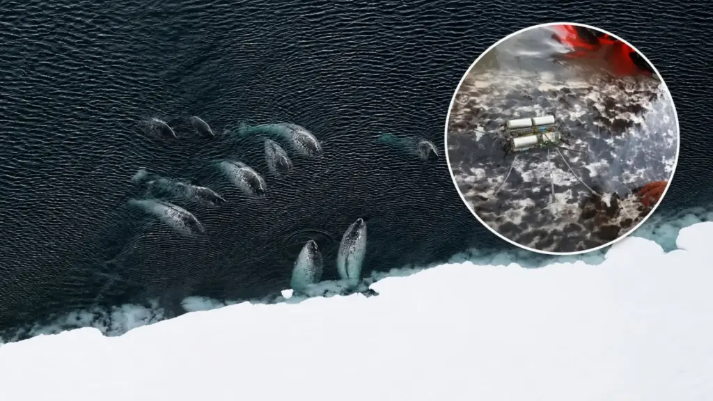 Cientistas equipam seis narvais com sensores na Groenlândia e transformam os animais em coletores de dados, alcançando fiordes onde navios quase não chegam e revelando, a cerca de 300 km da costa, água mais quente do Atlântico capaz de avançar até regiões profundas próximas às geleiras
