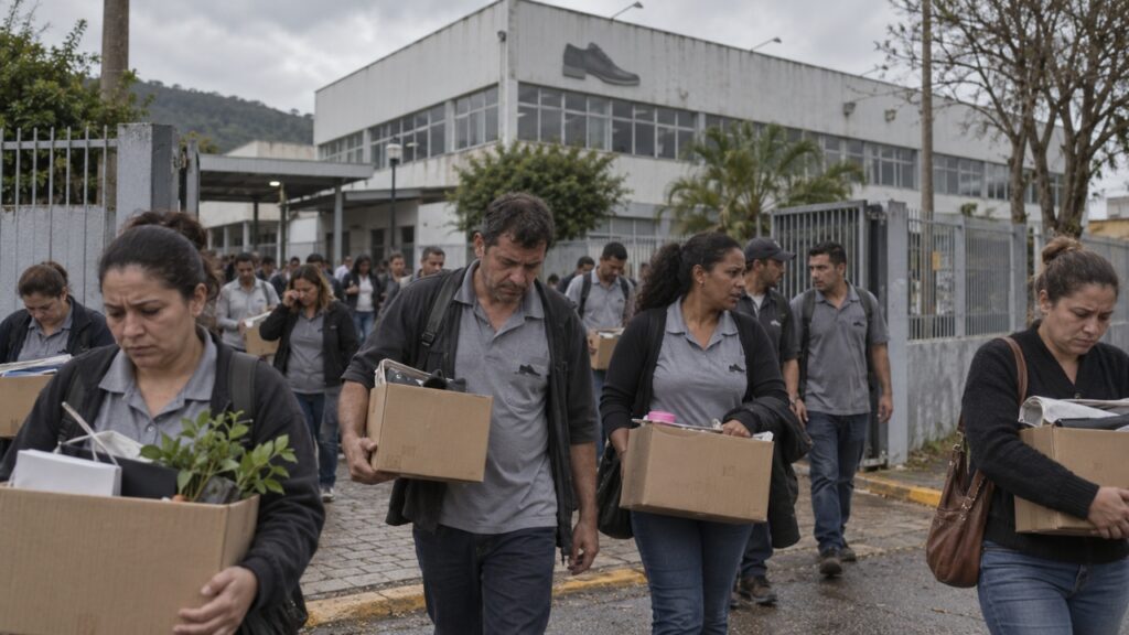 Tradicional fabricante brasileira que vendia calçados para 45 países fecha fábrica após mais de 55 anos e deixa cerca de 200 trabalhadores sem emprego em cidade de apenas 35 mil habitantes