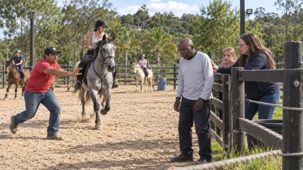 Funcionário de clube hípico trabalha por anos mesmo com Parkinson porque não tinha aposentadoria, congela diante de cavalo em movimento e episódio faz comunidade perceber que ele já não podia continuar sozinho e decidir ajudá-lo a se aposentar