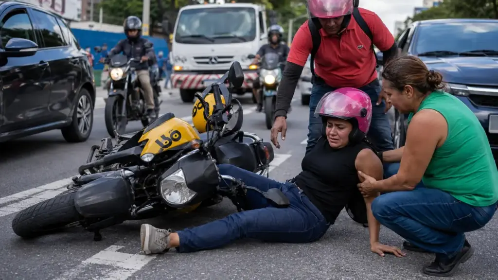 Mulher entra em mototáxi chamado pelo aplicativo da 99, sofre acidente em Osasco, fica com a perna presa sob a moto e com sequela permanente, e Justiça decide que plataforma não pode se dizer mera intermediadora para escapar dos R$ 20 mil Mulher entra em mototáxi chamado pelo aplicativo da 99, sofre acidente em Osasco, fica com a perna presa sob a moto e com sequela permanente, e Justiça decide que plataforma não pode se dizer mera intermediadora para escapar dos R$ 20 mil