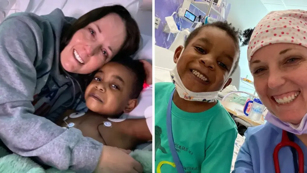 Médica encontra menino de 4 anos sozinho antes de procedimento no coração, descobre que ele vivia no sistema de acolhimento e que nenhuma família conseguia assumir seus cuidados, decide levá-lo para casa e acaba se tornando sua mãe