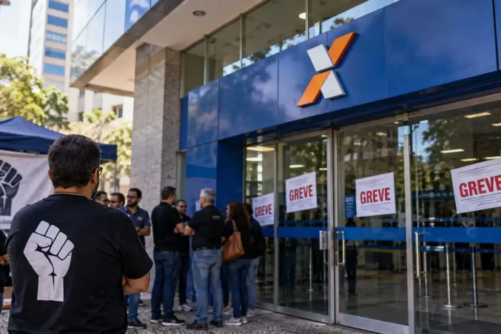 Empregados da Caixa Econômica Federal entram em greve por tempo indeterminado nesta quinta-feira (10) após rejeitarem a proposta de Acordo Coletivo em 128 bases sindicais, com o impasse concentrado no Saúde Caixa e no reajuste das mensalidades por faixa etária, enquanto uma nova rodada de negociação foi marcada para a manhã do mesmo dia