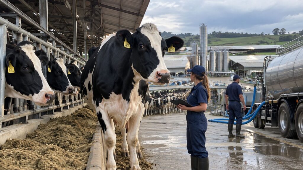 Com 120 mil litros de leite por dia, fazenda brasileira surpreende o mundo ao alcançar novilhas de 340 kg aos 12 meses e cortar cinco meses de uma fase decisiva da produção