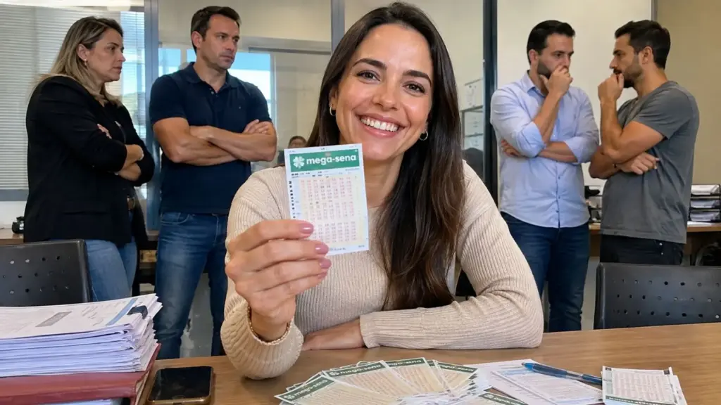 Funcionária compra um bilhete de loteria separado do bolão, ganha 41,4 milhões e é processada pelos colegas de trabalho que exigiram uma parte do prêmio Funcionária compra um bilhete de loteria separado do bolão, ganha 41,4 milhões e é processada pelos colegas de trabalho que exigiram uma parte do prêmio