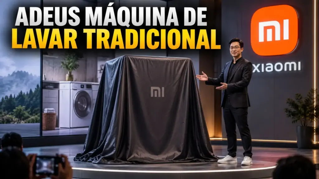 Esqueça a máquina de lavar roupa tradicional: Xiaomi surge com nova tecnologia que promete roupas cuidadas de outro jeito, reúne 34 programas, dois tambores independentes e um recurso de 40 minutos que chama atenção
