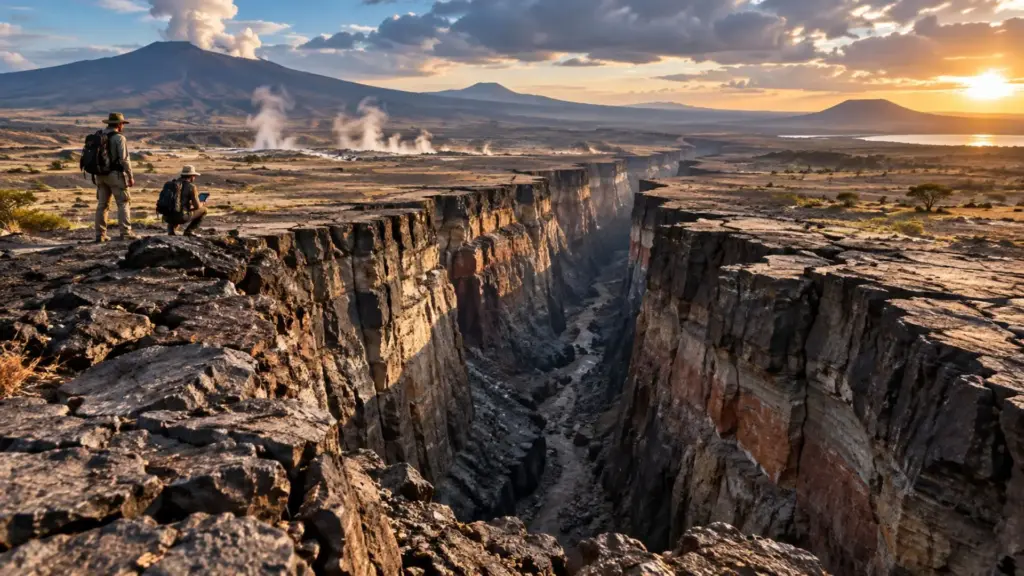 Cientistas encontram na África um estágio nunca identificado diretamente em um rifte continental ativo: crosta de apenas 12,7 km em Turkana concentra a deformação que, em milhões de anos, pode abrir um novo oceano