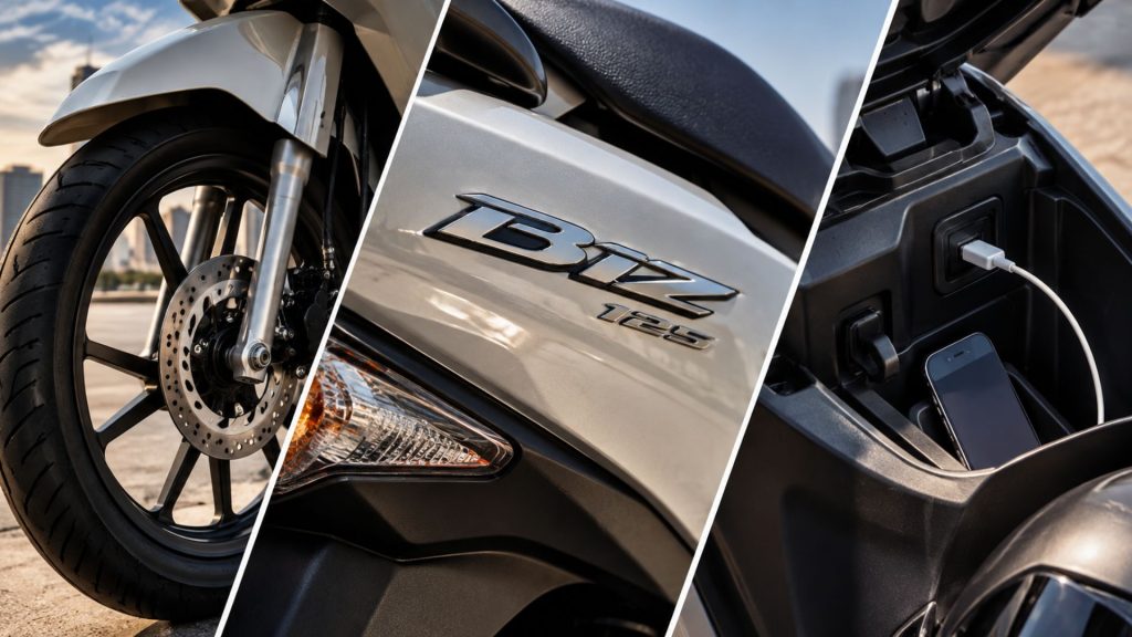 Honda Biz 125 2027 chega por R$ 13.505, aparece a R$ 16.442 na Fipe em setembro e esconde na versão de entrada uma mudança que pode pesar na decisão de compra