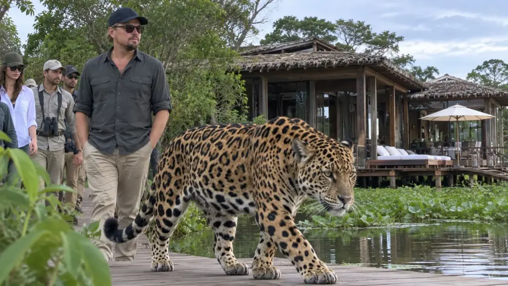 Com 53 mil hectares, fazenda de luxo colossal fica no Pantanal e recebe Leonardo DiCaprio em cenário com 7 bangalôs de 70 m², mais de 500 espécies registradas e uma estrutura que surpreende Com 53 mil hectares, fazenda de luxo colossal fica no Pantanal e recebe Leonardo DiCaprio em cenário com 7 bangalôs de 70 m², mais de 500 espécies registradas e uma estrutura que surpreende
