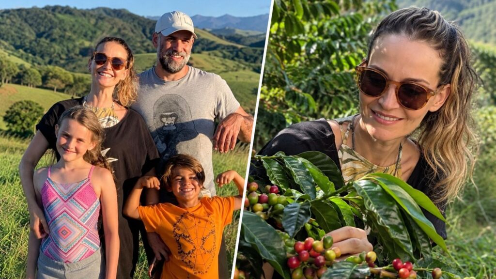 Aos 46 anos, atriz da Globo Fernanda Rodrigues vive nova fase longe das novelas, ligada a uma área de 180 hectares com 120 mil árvores plantadas e 40 hectares destinados à produção