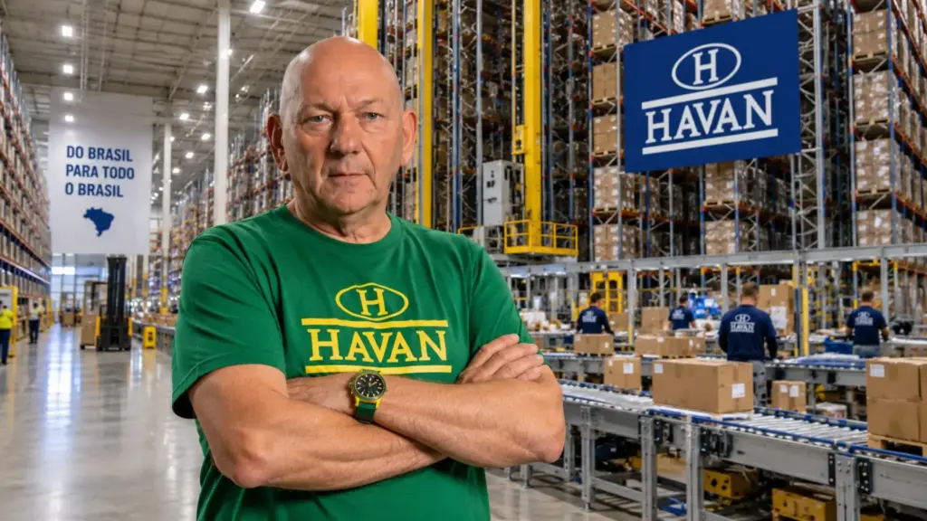 Luciano Hang coloca R$ 250 milhões na mesa para que Havan movimente até 20 mil caixas de produtos por hora para todo o Brasil direto do maior centro de distribuição da América Latina
