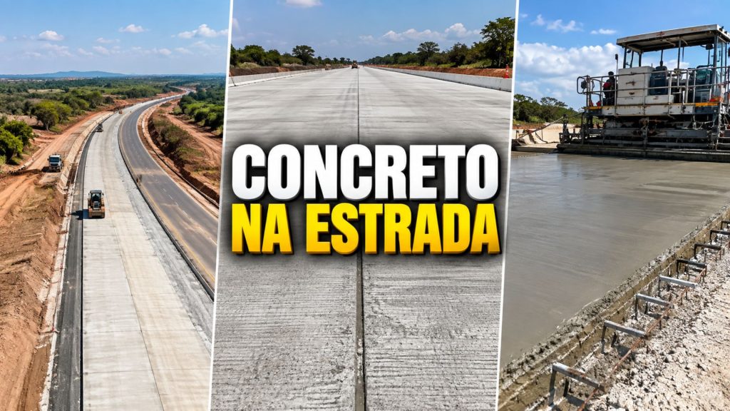 Esqueça o asfalto: Concreto ganha espaço e desafia reinado das estradas no Piauí com vida útil de 30 anos