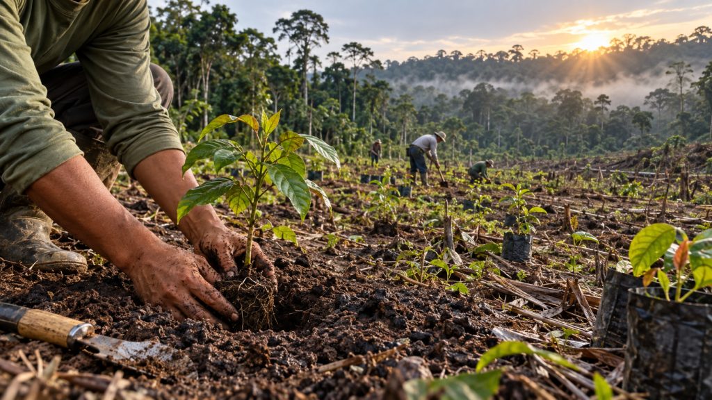 Startup brasileira que já plantou quase 15 milhões de árvores na Amazônia abre novo fundo, mira US$ 150 milhões e fecha acordo de créditos de carbono com a Salesforce