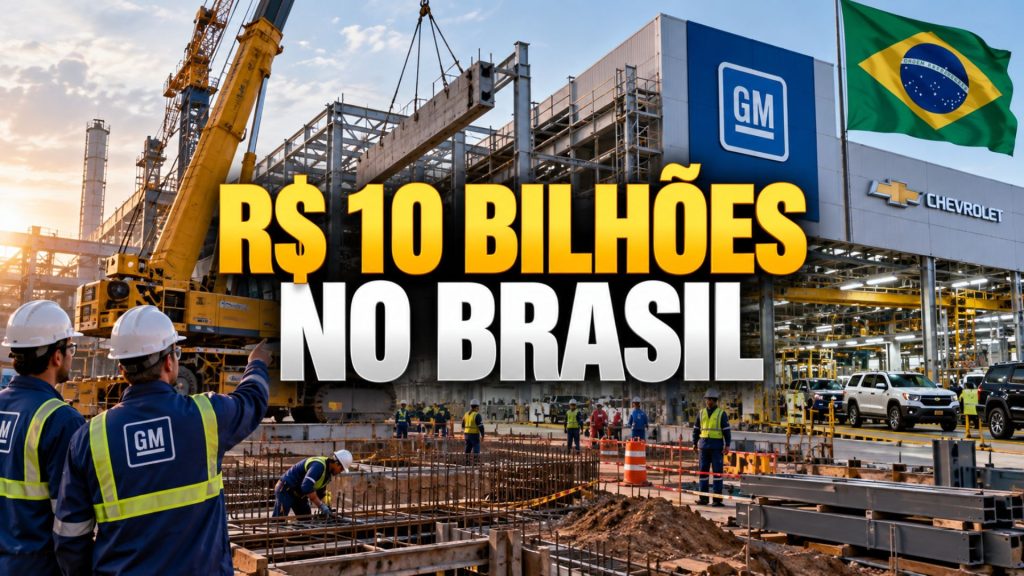 Montadora nota o Brasil e coloca R$ 10 bilhões na mesa para modernizar fábricas, produzir híbridos e ampliar engenharia; adiciona R$ 3,5 bilhões ao plano e leva o ciclo a R$ 10,5 bilhões até 2028