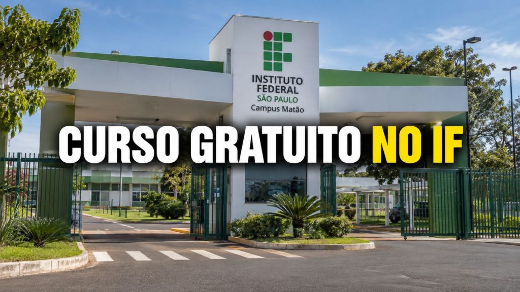 Faça um curso no Instituto Federal sem pagar nada e sem sair de casa: IFSP abre 300 vagas em especialização 100% online, com 360 horas, seleção por sorteio e inscrições até 25/09