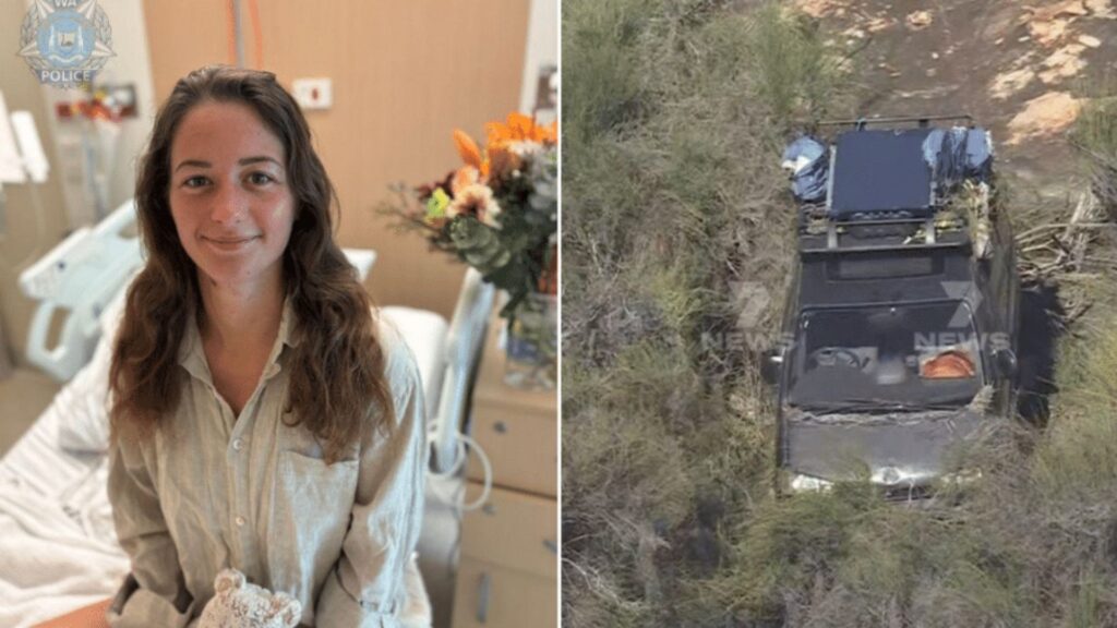Jovem de 26 anos bate a van em uma cerca, acorda desorientada no meio do deserto e passa 12 dias tentando sobreviver sozinha, lembrando da família para continuar caminhando até ser encontrada por uma agricultora que passava pela região e acabar resgatada com vida