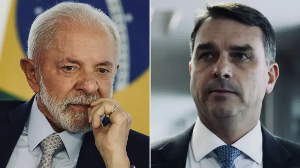 Lula e Flávio Bolsonaro empatam em 44% no 2º turno, aponta Real Time Big Data