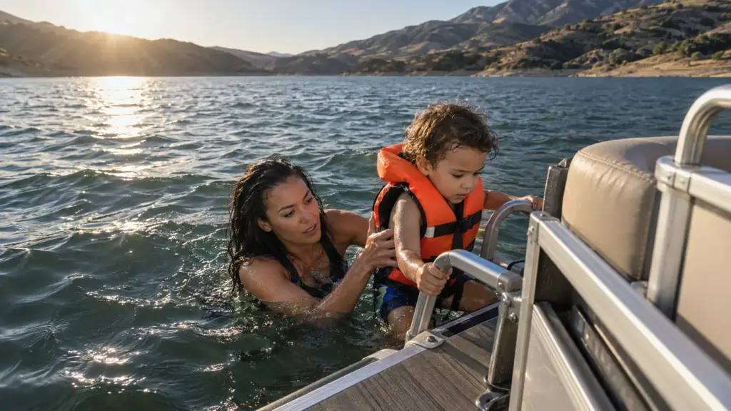 Atriz Naya Rivera nada com filho de 4 anos em lago, percebe barco se afastando, reúne forças para colocar menino de volta a bordo e desaparece na água