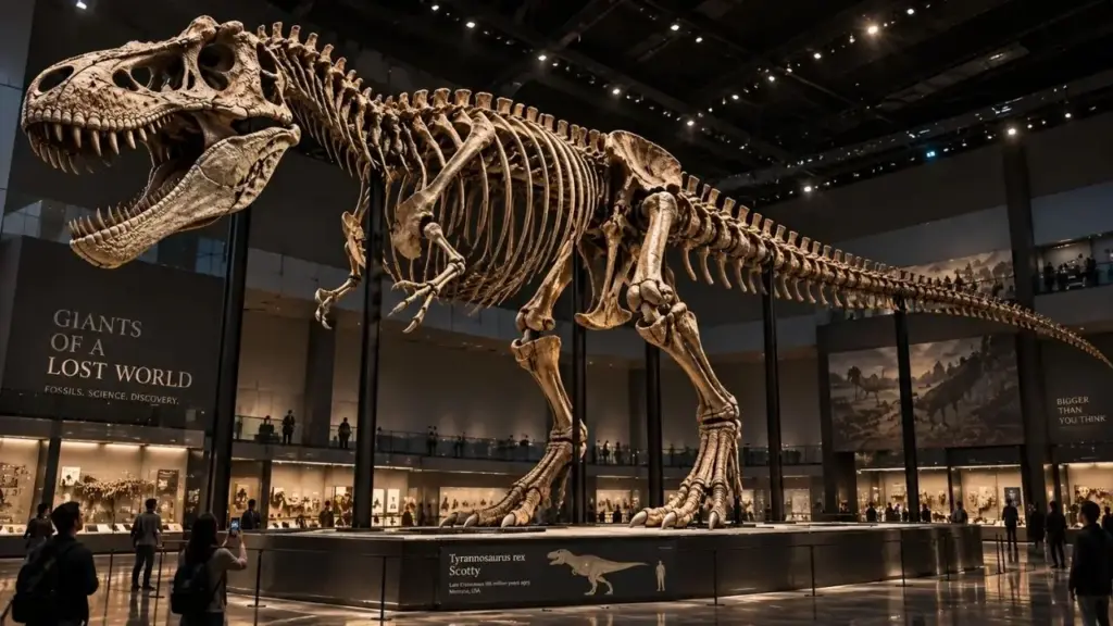 Maior T. rex já conhecido tinha 13 metros de comprimento e pesava até 8,85 toneladas, mas uma costela quebrada preservou vasos sanguíneos por 66 milhões de anos e agora cientistas encontraram sinais de cicatrização que indicam que Scotty provavelmente morreu após ferimentos sofridos em uma luta
