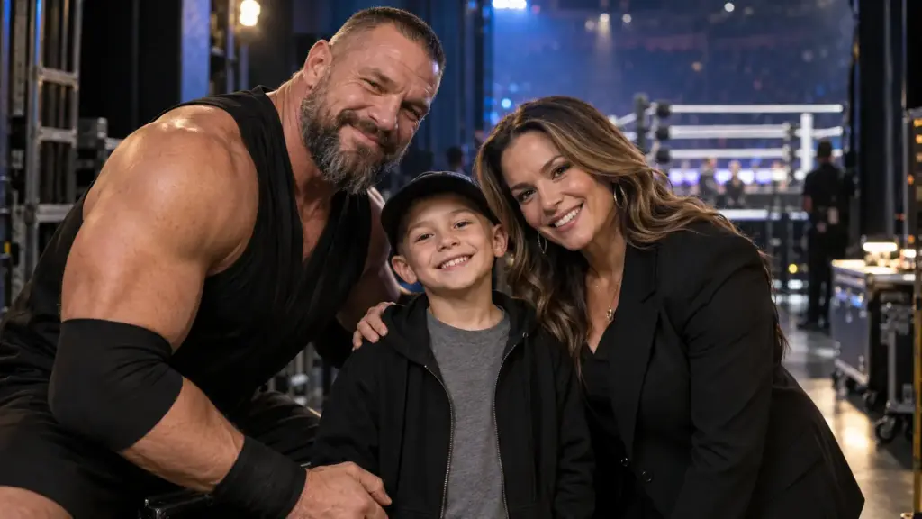 Menino de 8 anos enfrenta tumor no cérebro, conhece seus ídolos da WWE, emociona Triple H e Stephanie McMahon e inspira fundo que arrecada quase US$ 1 milhão em apenas dois anos