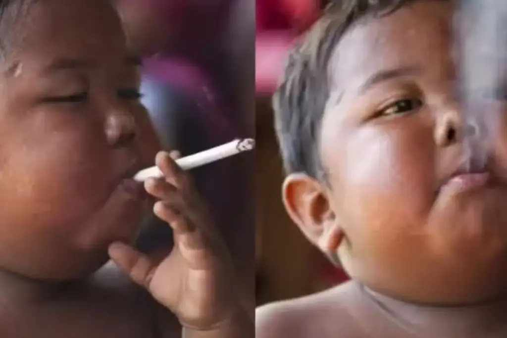Menino que chocou o mundo ao fumar até 40 cigarros por dia aos 2 anos reaparece 16 anos depois, já com 18, livre da nicotina e seguindo rotina saudável após passar por reabilitação, crises de abstinência e episódios de compulsão alimentar