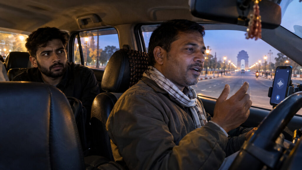 Motorista usa ChatGPT para praticar inglês às 4:13 da manhã durante corrida em Nova Delhi, assusta passageiro ao falar localização e revela que estuda para ensinar a filha recém-nascida no futuro