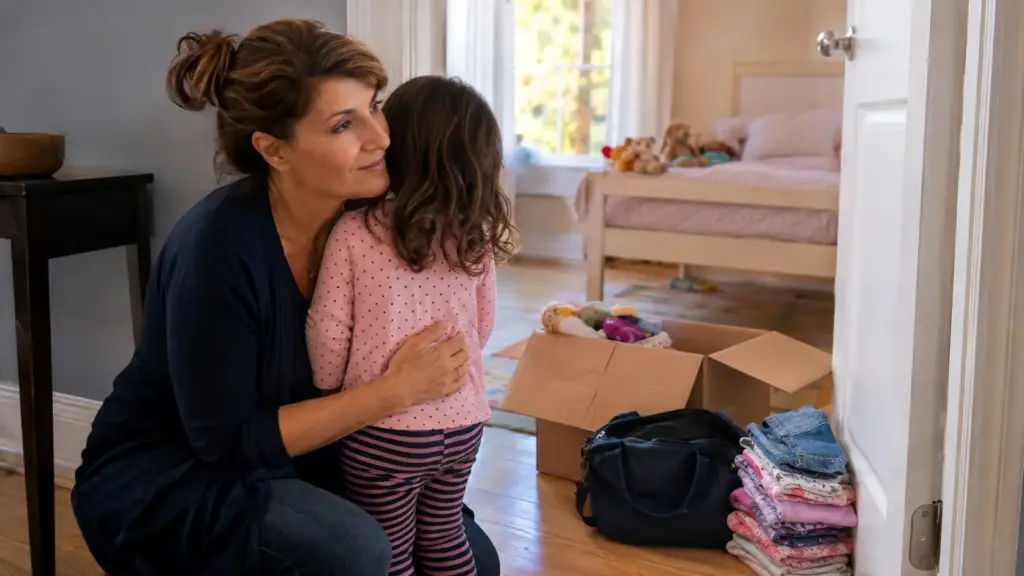 Após 13 ciclos de fertilização in vitro, atriz Nia Vardalos recebe telefonema e tem apenas 14 horas para preparar a casa para filha de quase 3 anos