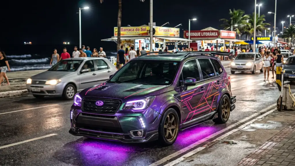 Por menos de R$ 75 mil, Subaru Forester XT entrega “desempenho de esportivo em corpo de SUV”: são 240 cv, tração integral permanente, porta-malas de 505 litros e 0 a 100 km/h em 7,5 segundos