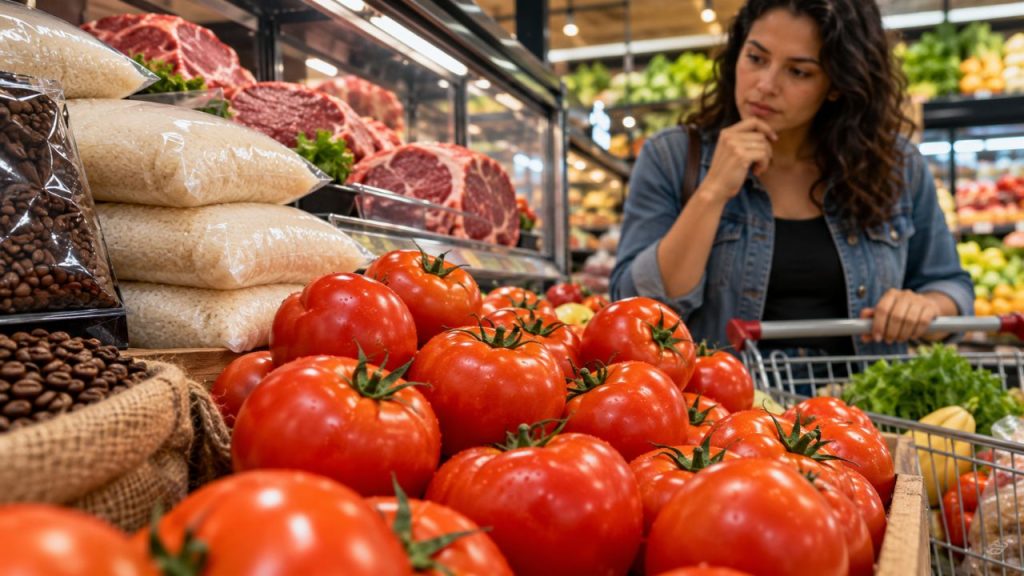 Tomate dispara 20,76% em setembro e pressiona alimentação no IPCA-15, que sobe 0,70%, enquanto arroz e carnes ficam mais caros e café moído recua no Brasil Tomate dispara 20,76% em setembro e pressiona alimentação no IPCA-15, que sobe 0,70%, enquanto arroz e carnes ficam mais caros e café moído recua no Brasil