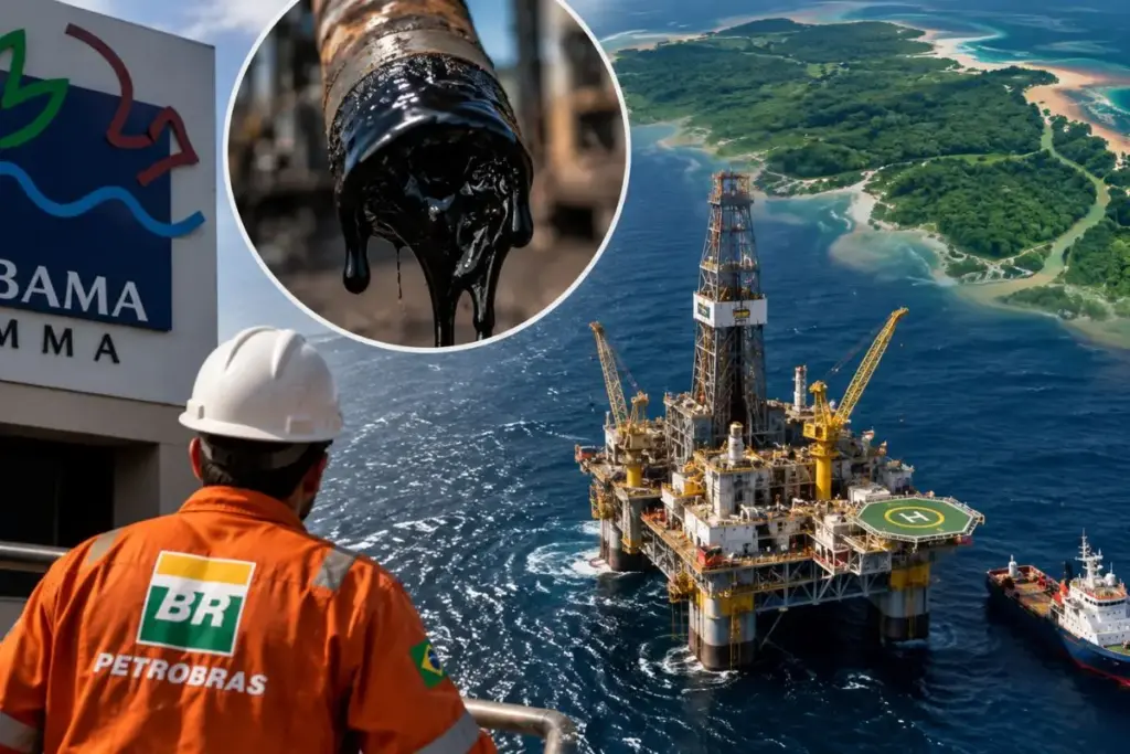 Três semanas depois de descobrir petróleo no primeiro poço da Foz do Amazonas, a Petrobras ganhou do Ibama sinal verde para furar mais três, Manga, Crotalus e Morpho Extensão, numa das áreas mais sensíveis da costa brasileira, com o MPF cobrando explicações e produção possível em até 7 anos