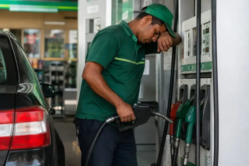 Um frentista demitido por justa causa depois de comprar uma cerveja dois minutos antes do intervalo de almoço teve a dispensa revertida pela Justiça do Trabalho de Goiás, que garantiu verbas rescisórias, multa, acesso ao FGTS e R$ 5 mil de indenização por danos morais Um frentista demitido por justa causa depois de comprar uma cerveja dois minutos antes do intervalo de almoço teve a dispensa revertida pela Justiça do Trabalho de Goiás, que garantiu verbas rescisórias, multa, acesso ao FGTS e R$ 5 mil de indenização por danos morais