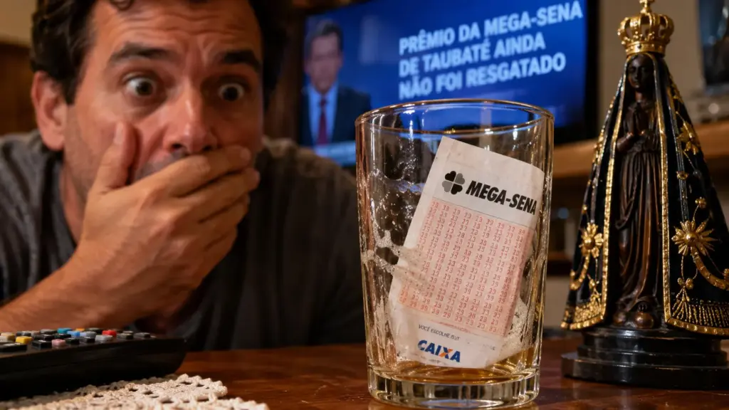 Metalúrgico esquece bilhete da Mega Sena de R$ 5,27 milhões dentro de copo de chope, vê reportagem na TV e encontra prêmio no último dia antes de perder tudo Metalúrgico esquece bilhete da Mega Sena de R$ 5,27 milhões dentro de copo de chope, vê reportagem na TV e encontra prêmio no último dia antes de perder tudo
