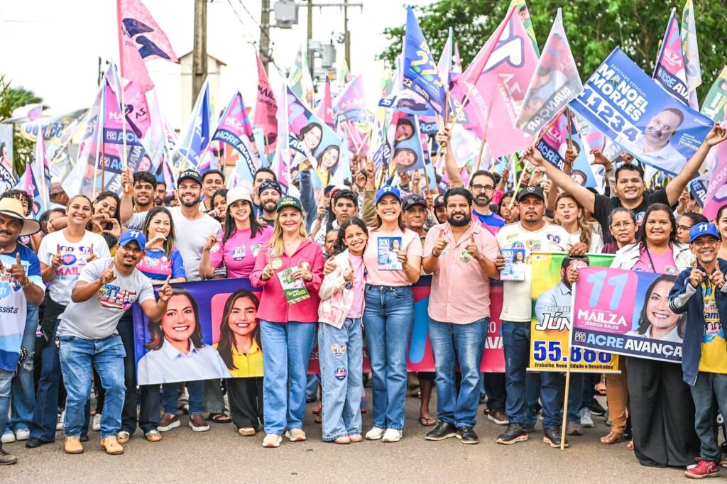 Governadora Mailza mobiliza multidão em caminhada na Cidade do Povo