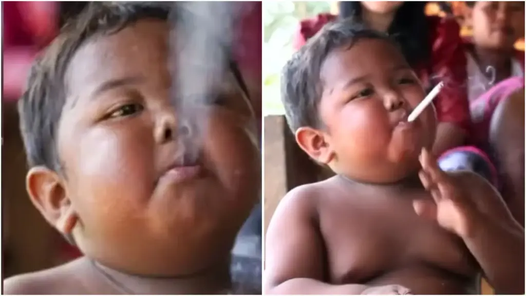Aos 2 anos, ele fumava 40 cigarros por dia e virou símbolo mundial do vício infantil; 16 anos depois, Ardi Rizal reaparece na Indonésia longe do tabaco e com a vida completamente transformada