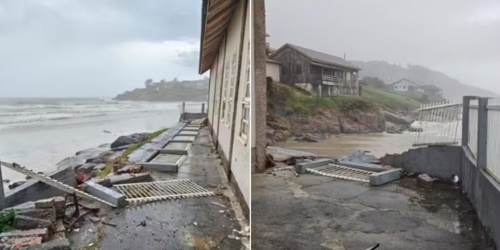 Tsunami meteorológico: entenda o evento raro e rápido que atingiu SC Tsunami meteorológico: entenda o evento raro e rápido que atingiu SC