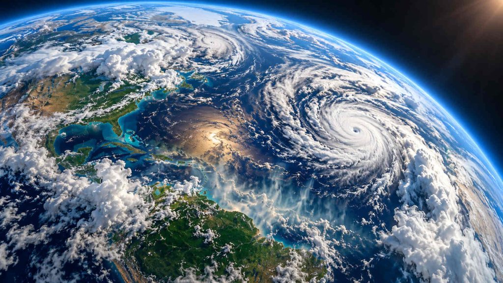 Atmosfera da Terra bate recorde de vapor d’água desde 1979, soma 20 trilhões de litros extras e aumenta alerta para chuvas e tempestades extremas